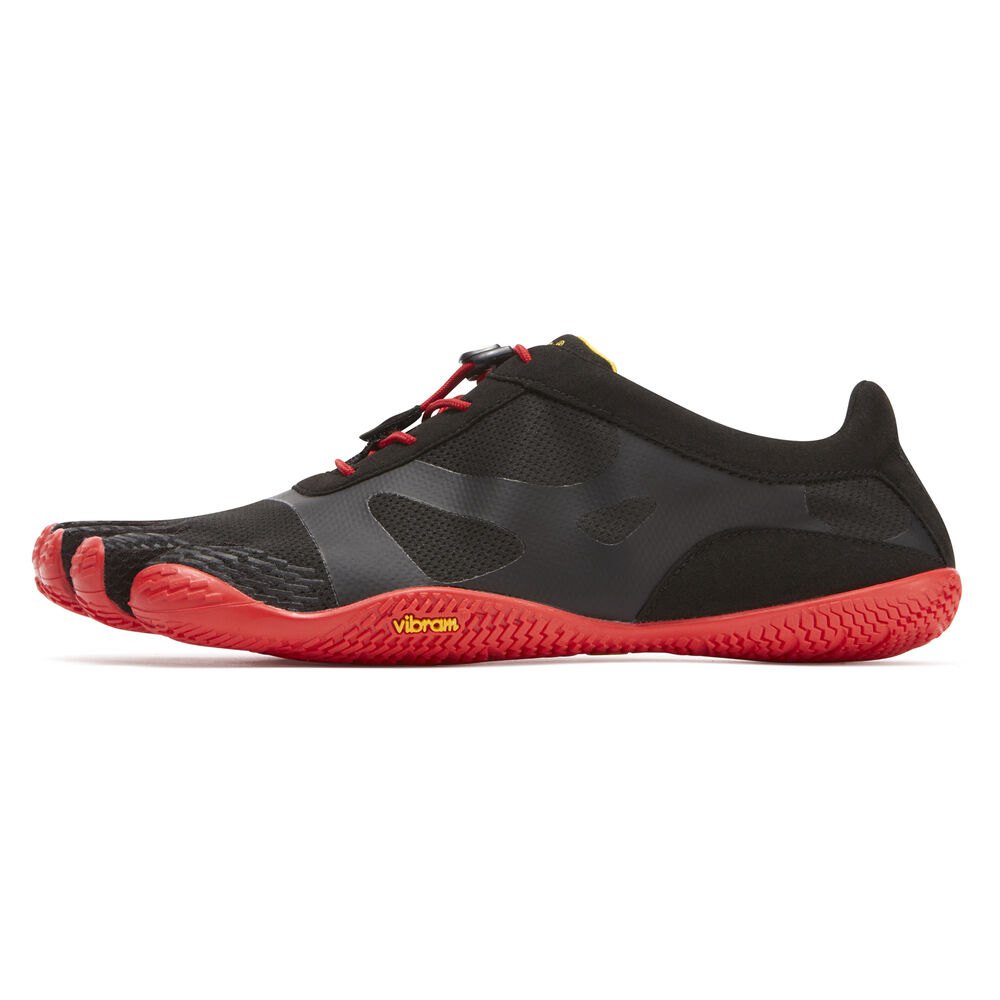 Tenis Deportivos Hombre Negros/Rojos - FiveFingers Kso Evo - NGEMFK-021